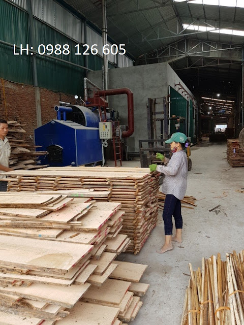 lò sấy gỗ thông