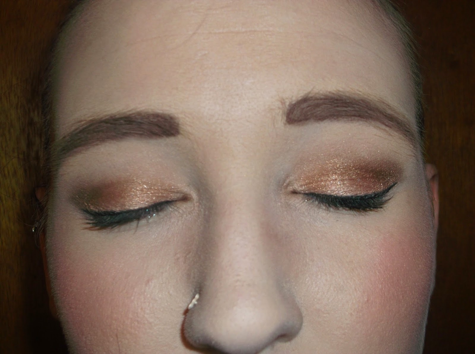 Eat Sleep Makeup Copper and Green Eyeshadow Tutorial