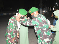 Kodim 0802/Ponorogo : " Selamat Datang Letkol Inf Muhammad Radhi Rusin, Selamat Jalan Letkol Inf Sigit Sugiharto " Kodim 0802/Ponorogo : " Selamat Datang Letkol Inf Muhammad Radhi Rusin, Selamat Jalan Letkol Inf Sigit Sugiharto "