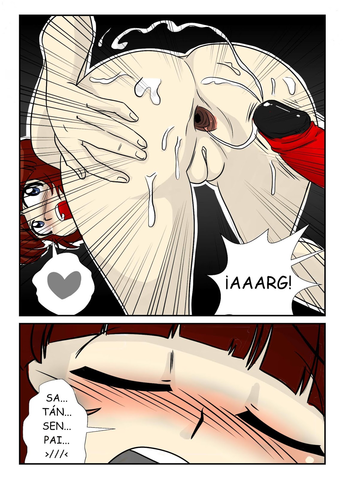 Manga Hentai de Brigitte Grey (color)