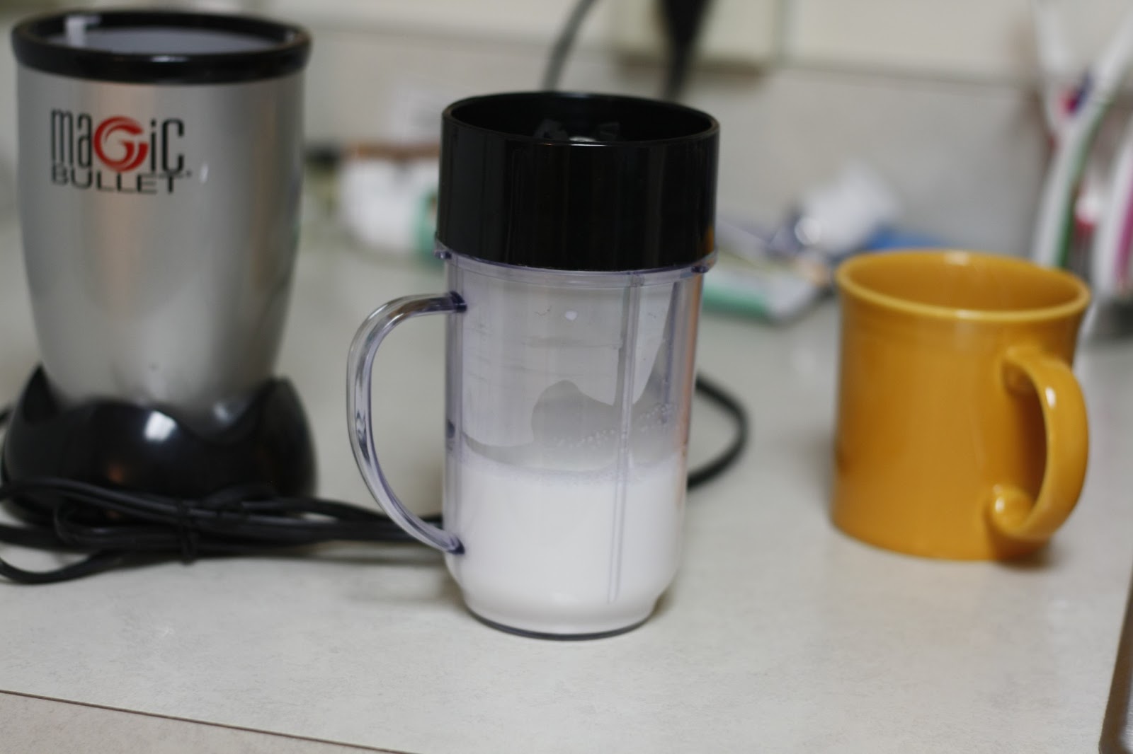 Natty's Joy make a latte without an espresso machine