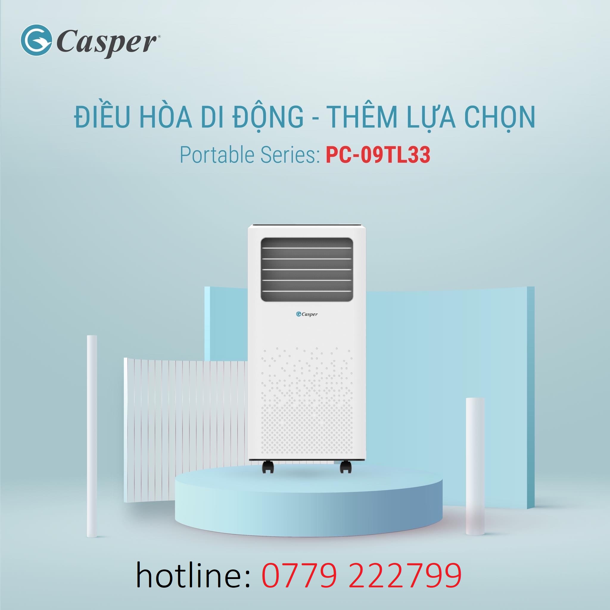 ĐIỀU HÒA DI ĐỘNG CASPER CÔNG NGHỆ MỚI NHẤT