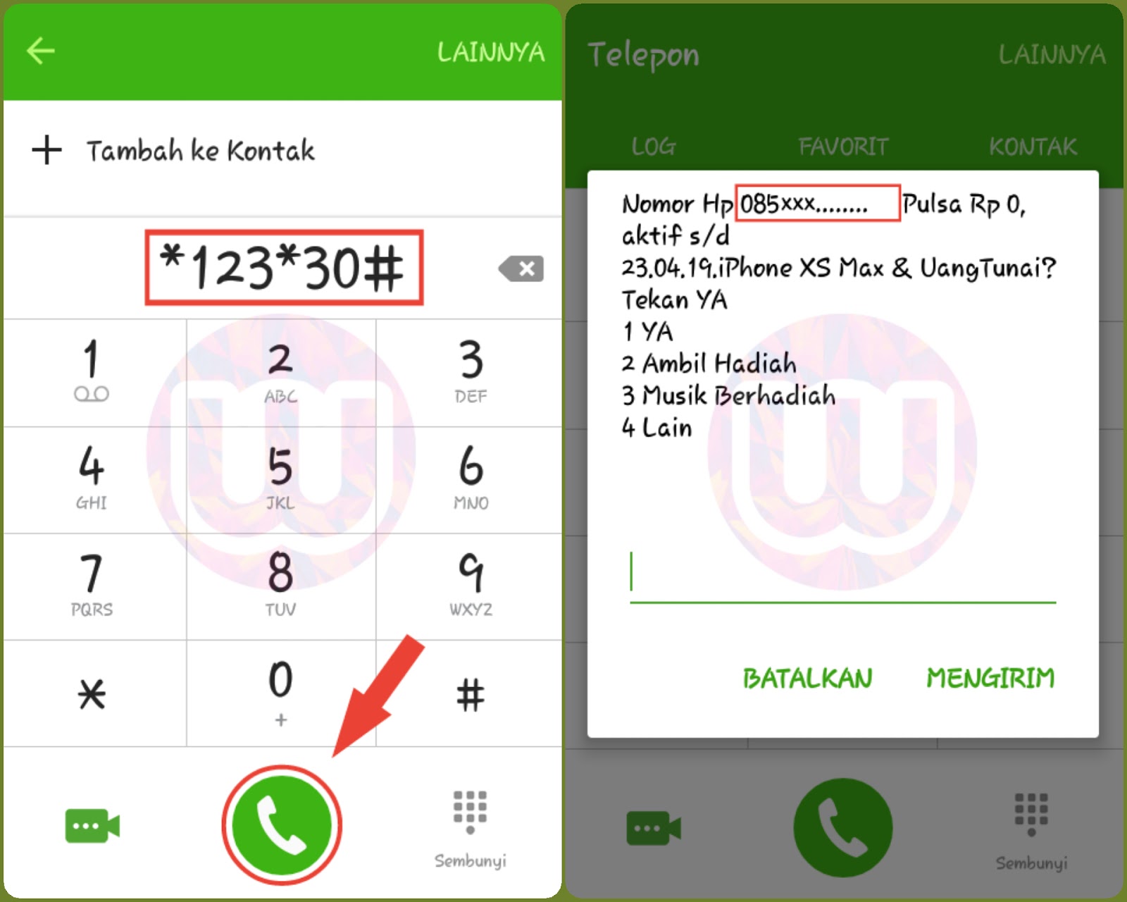 Cara Cek Nomor Im3 Via Sms Zafana Roza