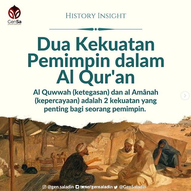 Dua Kekuatan Pemimpin dalam Al Quran