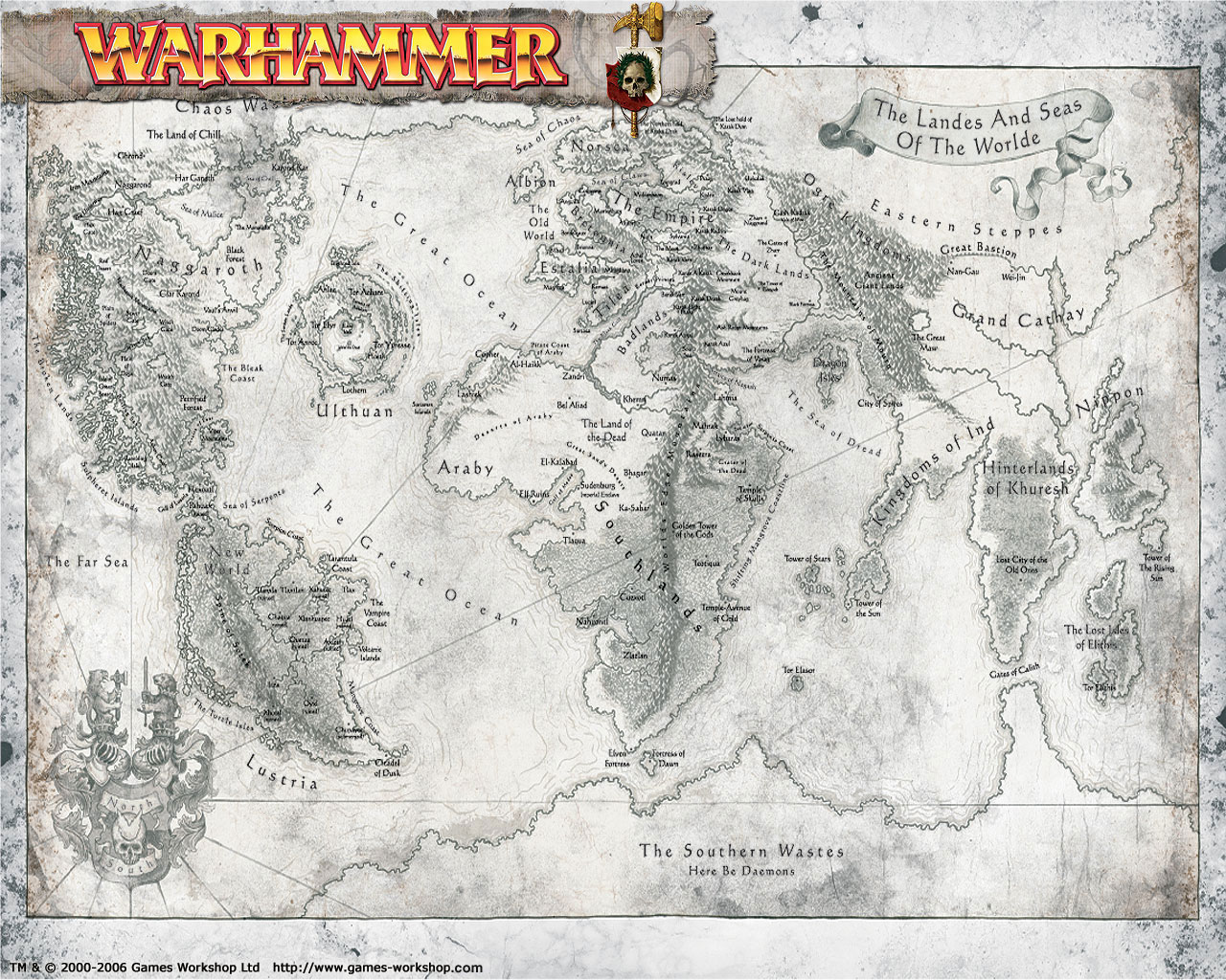 WFRP ayudas y compendios: Warhammer maps