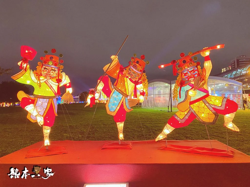 新北祈福燈會家金鼠喜-元宵燈會活動-新北大都會公園
