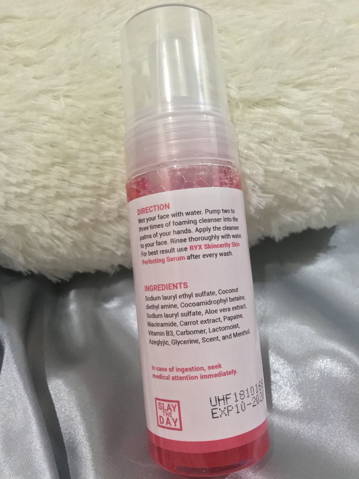 (REVIEW) Ryx Skincerity : Ultra Hydrating Foam Cleanser — say goodbye ...