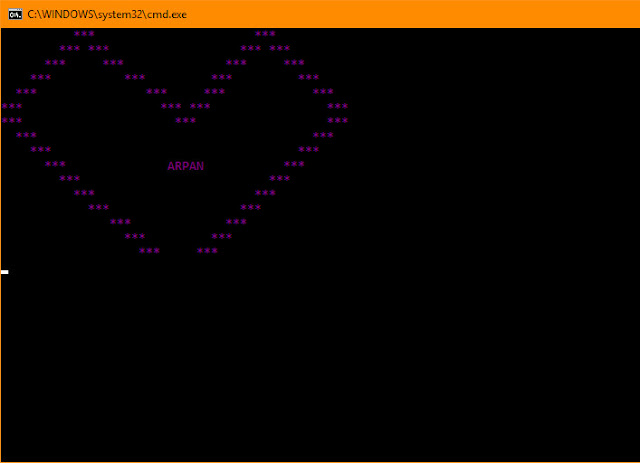Love Effect Animation With Notepad Text Editor 
