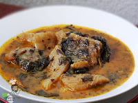 Nigerian Bitterleaf Soup, Bitter leaf Soup ,Ofe Onugbu