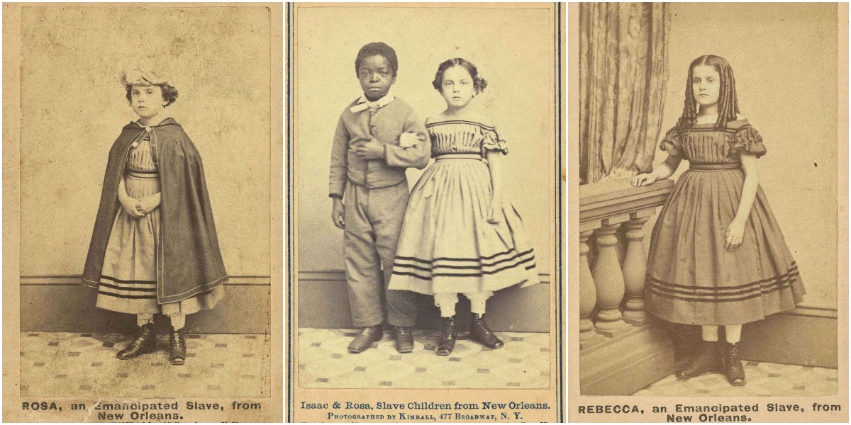 Portraits of Young ‘White’ Slaves From New Orleans From the 1860s