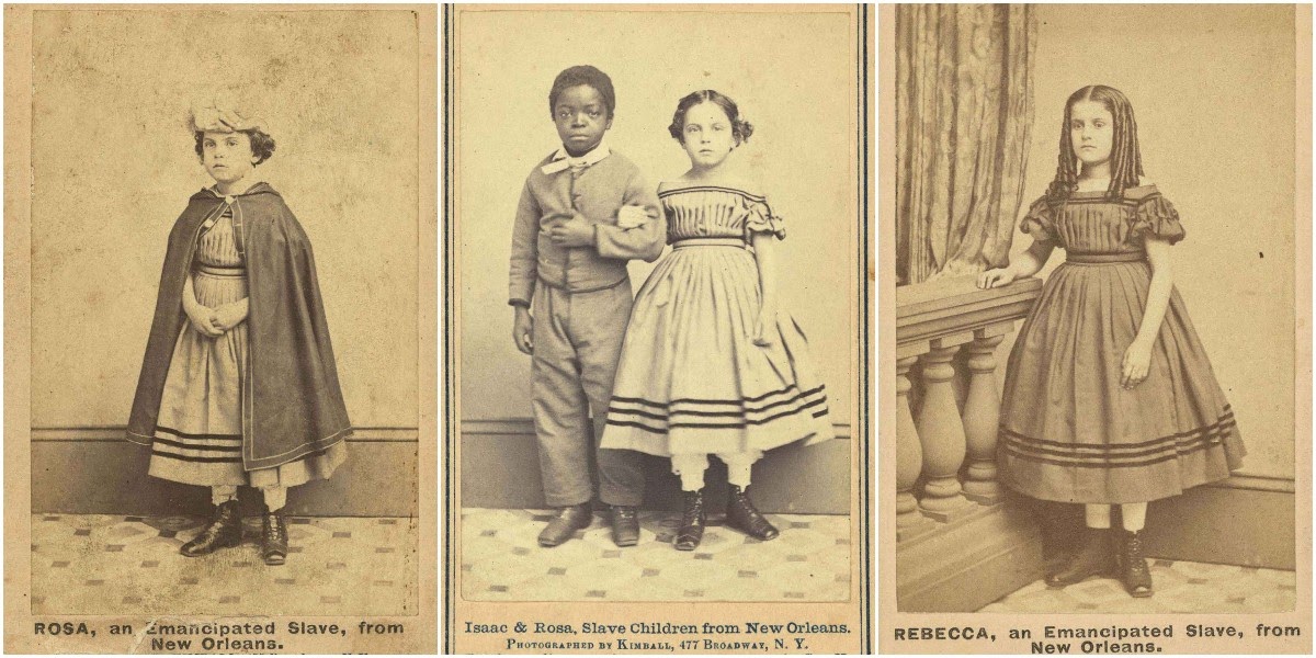 Portraits of Young ‘White’ Slaves From New Orleans From the 1860s Vintage Everyday