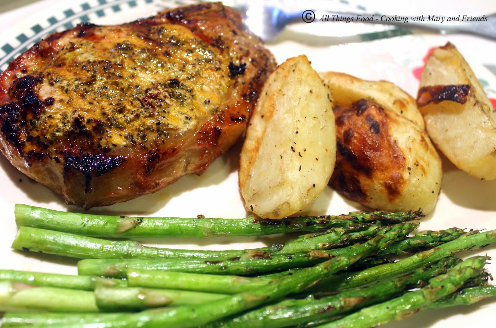 Cooking With Mary and Friends Spice Infused Grilled Pork Chops