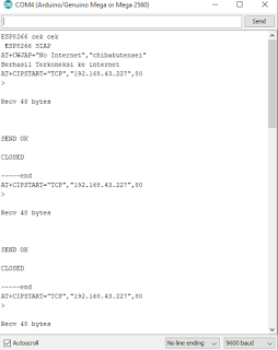 Cara Monitoring data Arduino ke Visual Basic ESP8266