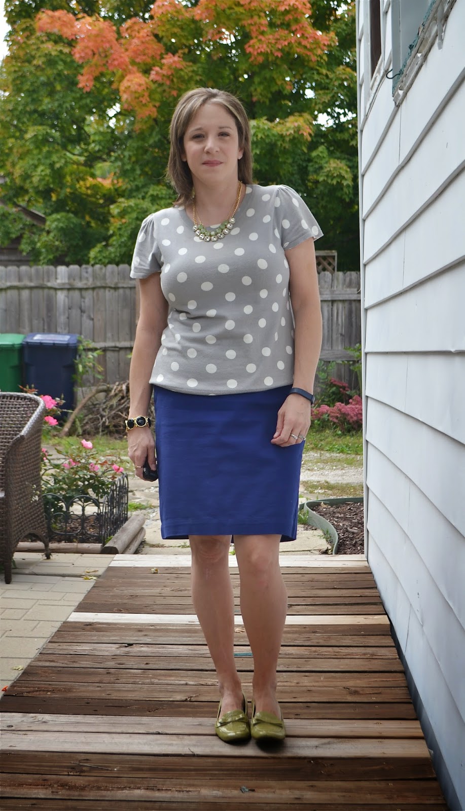 Skirt-Target/Sweater-Old Navy/Shoes-Kenneth Cole/Jewelry-Old Navy, Target, ...