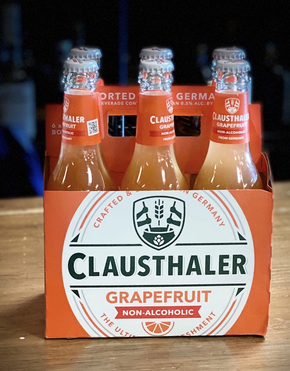 The Wine and Cheese Place Clausthaler Non Alcoholic Grapefruit Beer