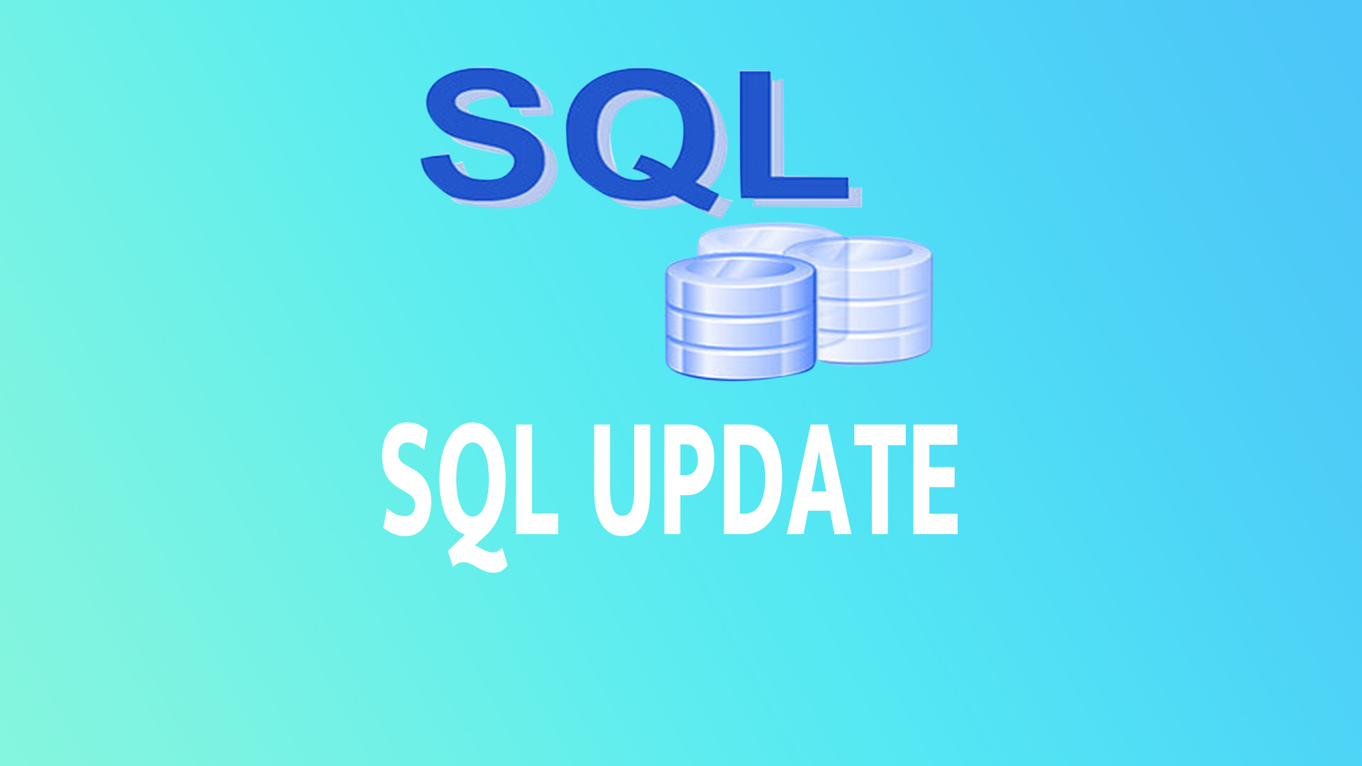 SQL UPDATE