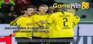 Prediksi Borussia Dortmund vs Eintracht Frankfurt 15 Februari 2020 Pukul 02.30 WIB