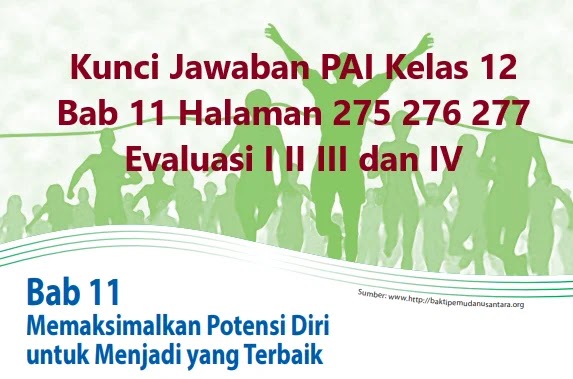 Kunci Jawaban PAI Kelas 12 Bab 11 Halaman 275 276 277 Kunci Jawaban PAI Kelas 12 Bab 11 Halaman 275 276 277