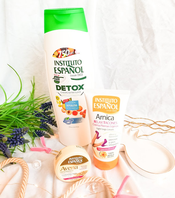 INSTITUTO ESPANOL | Kosmetyki do pielęgnacji ciała i włosów | Seria DETOX | Seria ARNIKA | Seria AVENA