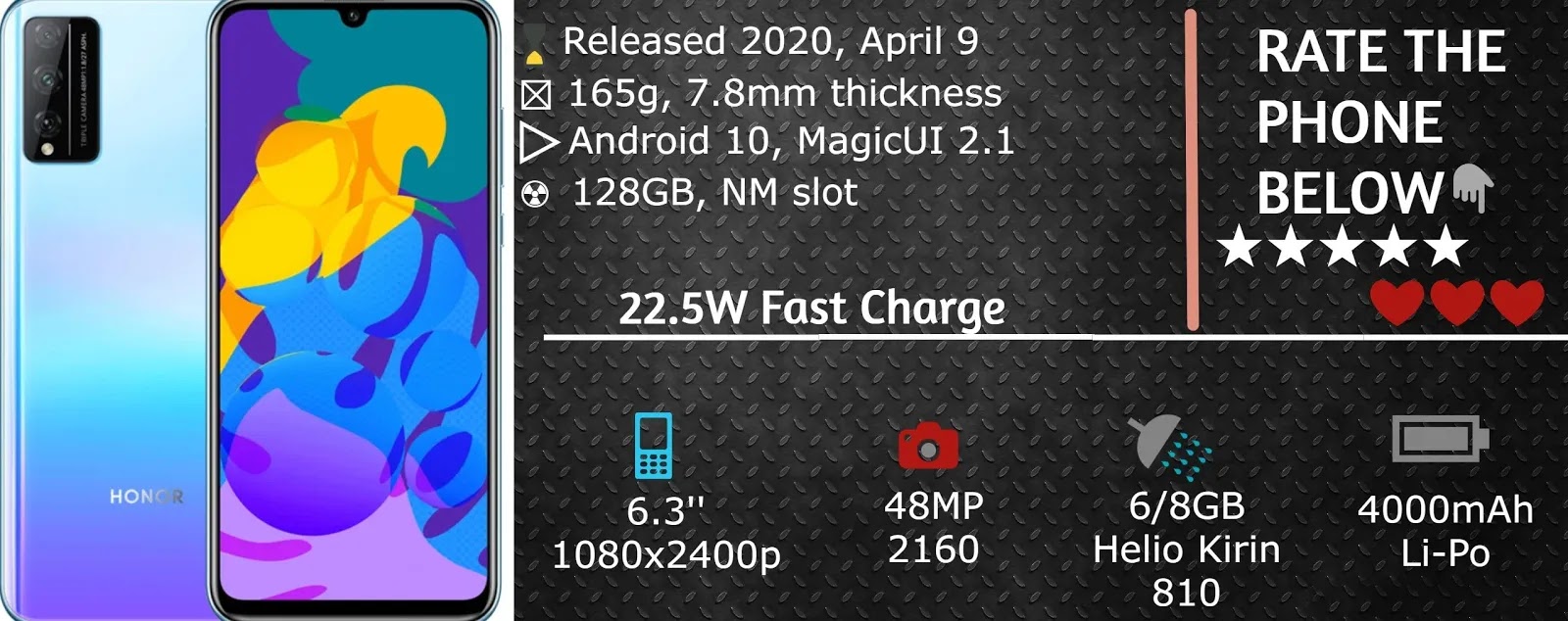 honor play 4t pro specifications honor play 4t pro specifications