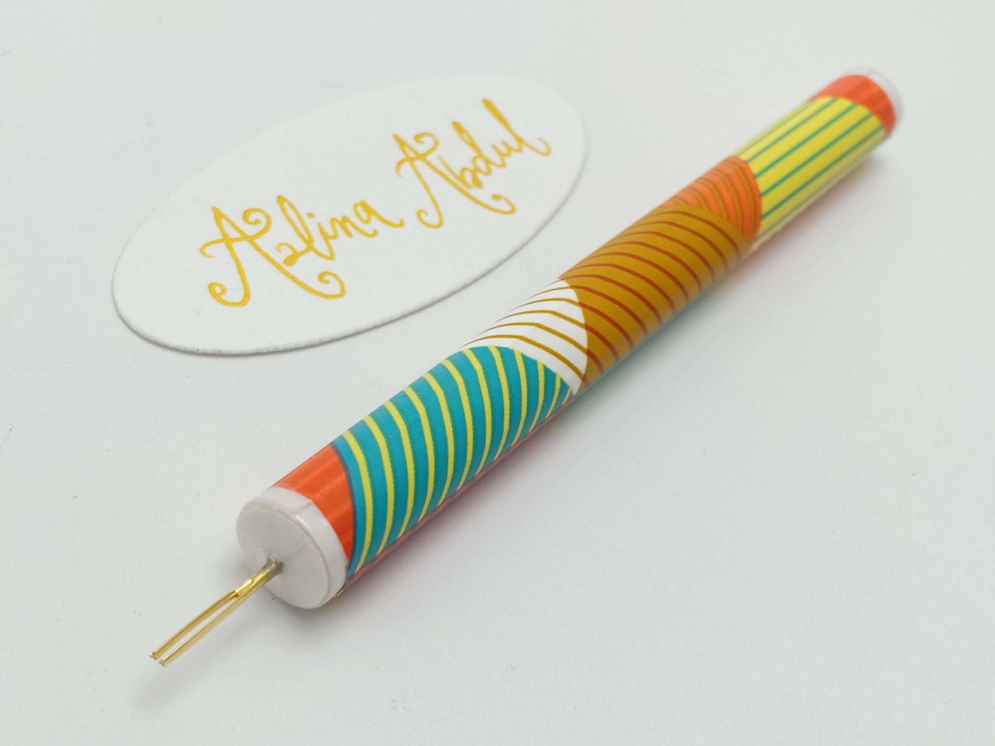 AZLINA ABDUL New handmade slotted quilling tool design