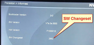 SW Changeset Versi SW Changeset