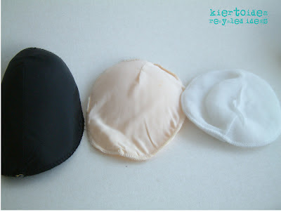 recycling shoulder pads