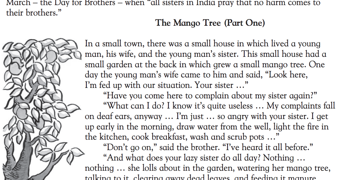 E3 Reading Nook L4/5 The Mango Tree (3 Parts)