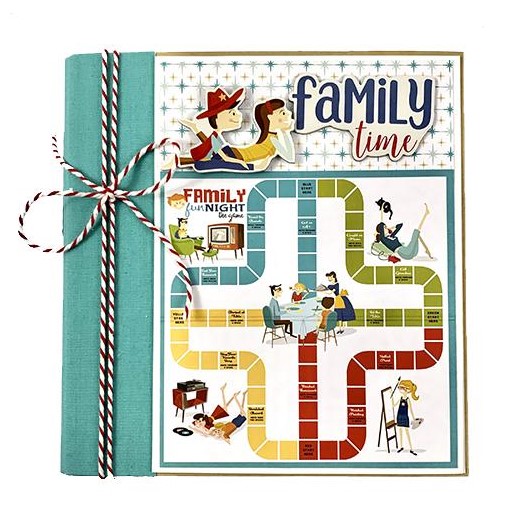 Family Time Scrapbook Album by Artsy Albums
