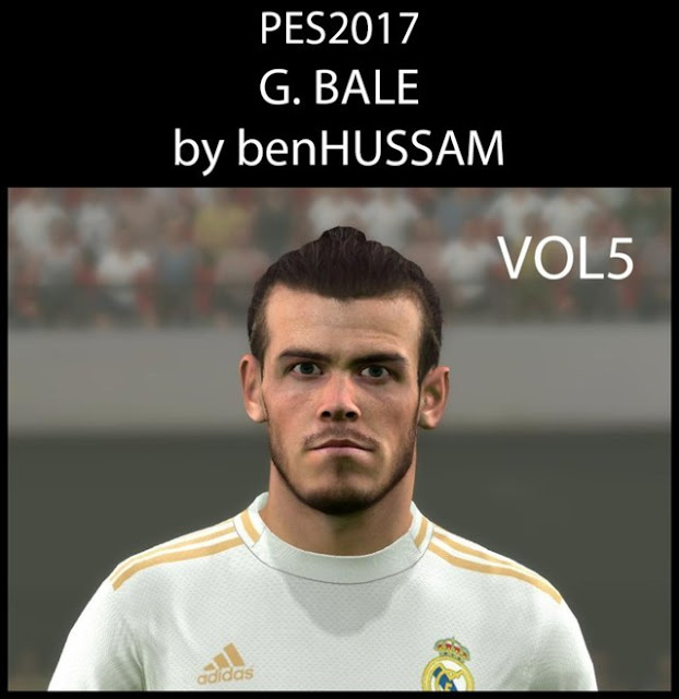 Gareth Bale Face V5 For - Pes 2017 - Pes Patch