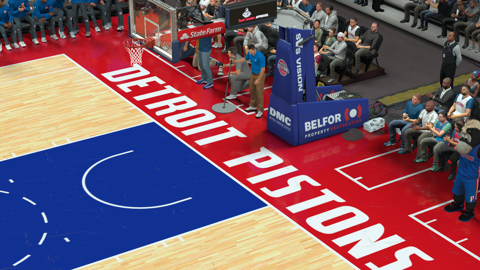 Manni Live│2K Patches Detroit Pistons The Palace Arena HD
