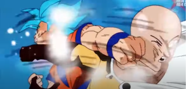 Goku has this Saiyans been in way more high stakes on-screen battles than Saitama and has demonstrated more impressive skills and more power than.