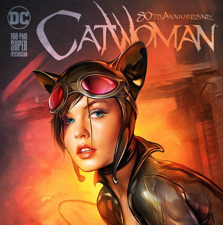 Женщина кошка 3д модель. Catwoman 2022.