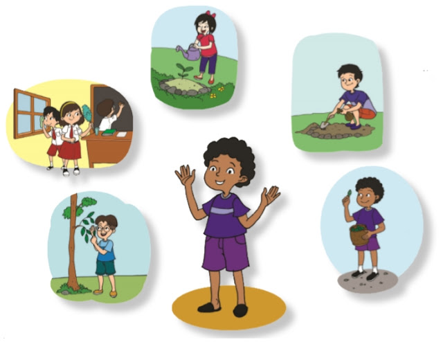 Kunci Jawaban Buku Tematik Kelas 3 Tema 4 Halaman 56 57 59 60 Administrasi Ngajar