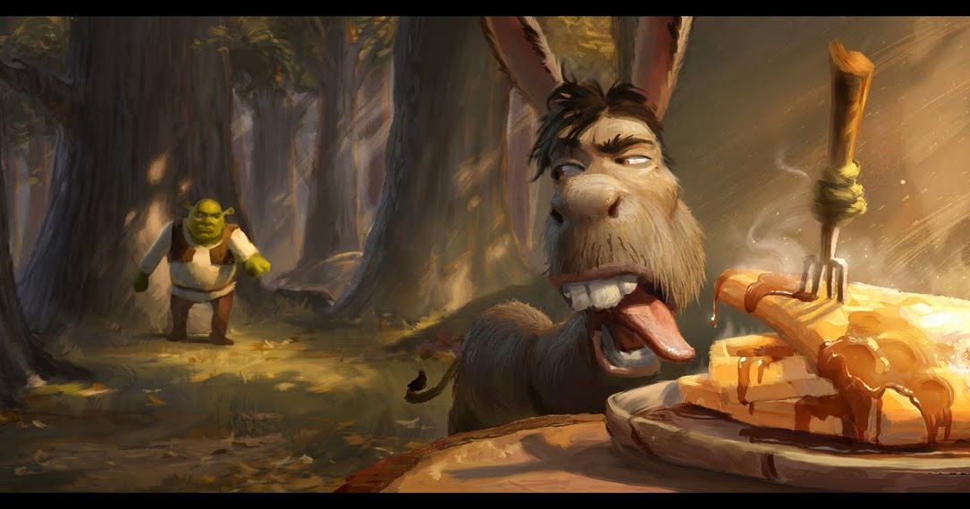 Shrek Donkey Waffles