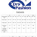 Таблица Размеров Dry Fashion