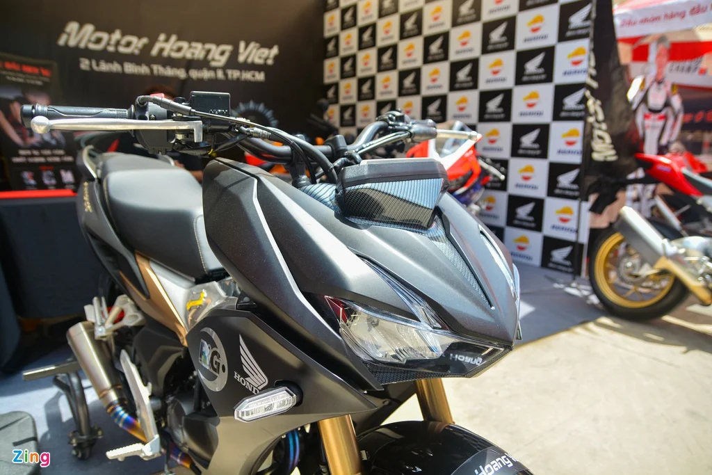 Chi tiết Honda Winner X với dàn chân Honda CB150R Neo Sport Cafe