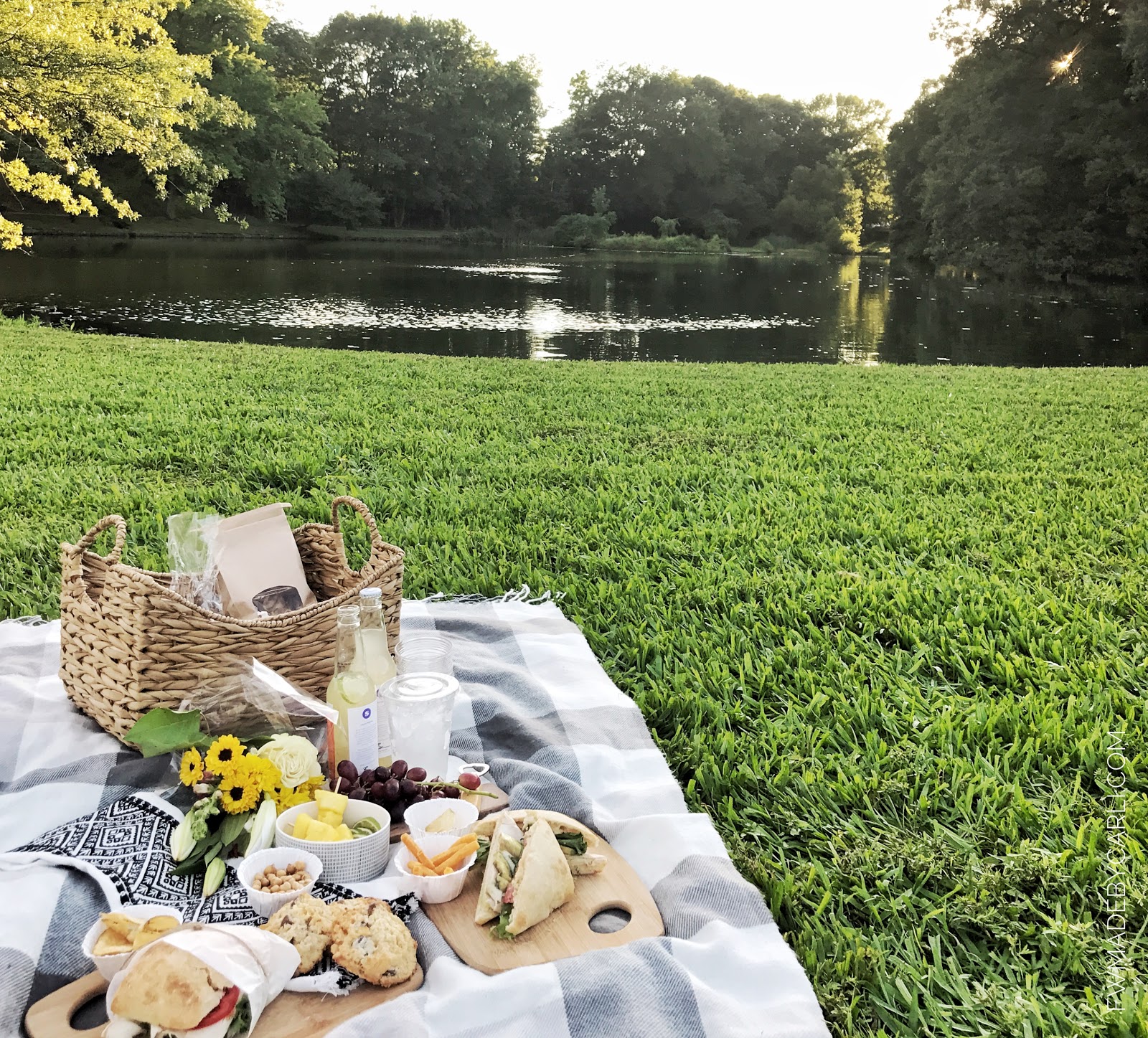 Easy Late Summer Picnic for Two Made by Carli