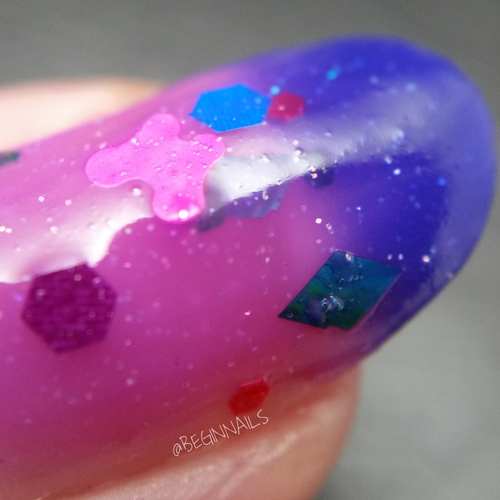 Let's Begin Nails Super Nails LDR Thermal Collection Swatch and Review