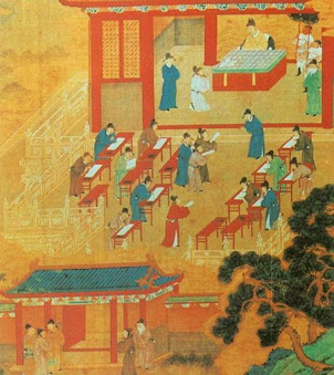 Song Dynasty (960-1269) image on an "imperial examination" (Keju system, China)