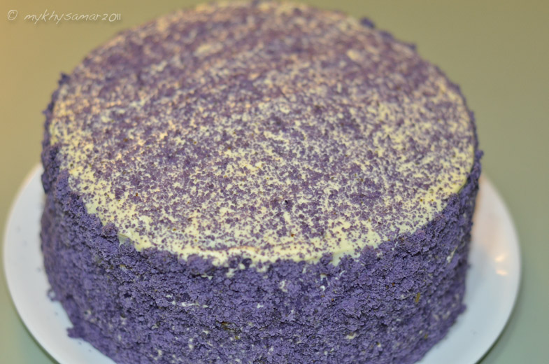 My Kusina rules.... Ube Cake