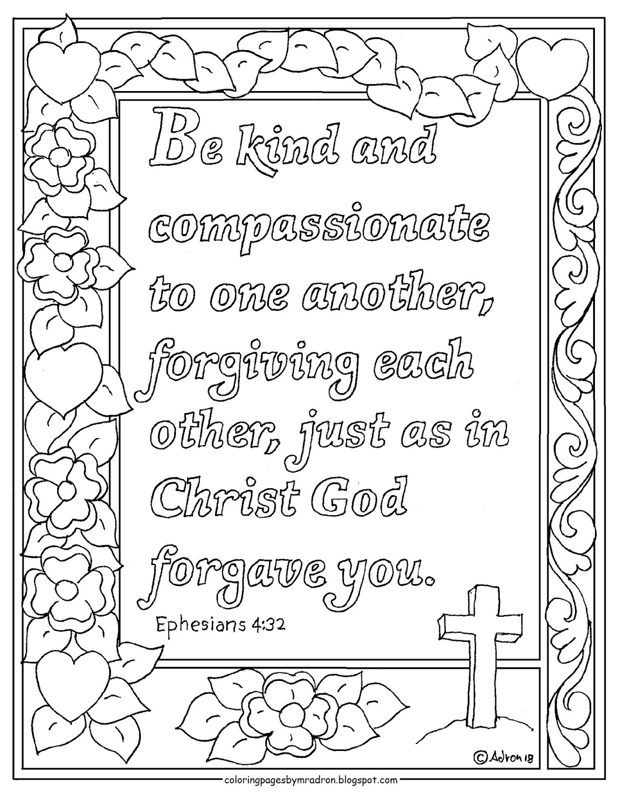 coloring-pages-for-kids-by-mr-adron-ephesians-4-32-print-and-color