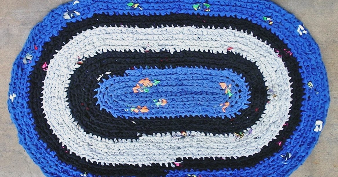 How To Crochet Oval Rug