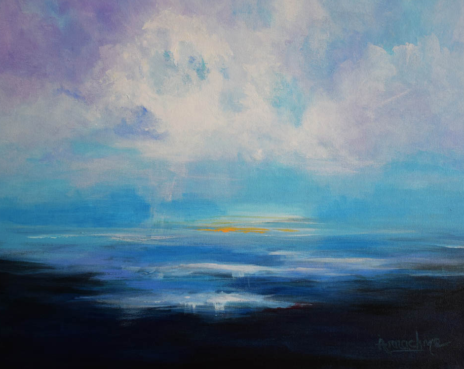 Daily Painters Abstract Gallery Abstract Seascape Art , Contemporary