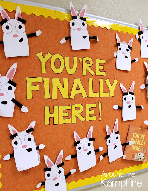 You're Finally Here back to school goal setting craft