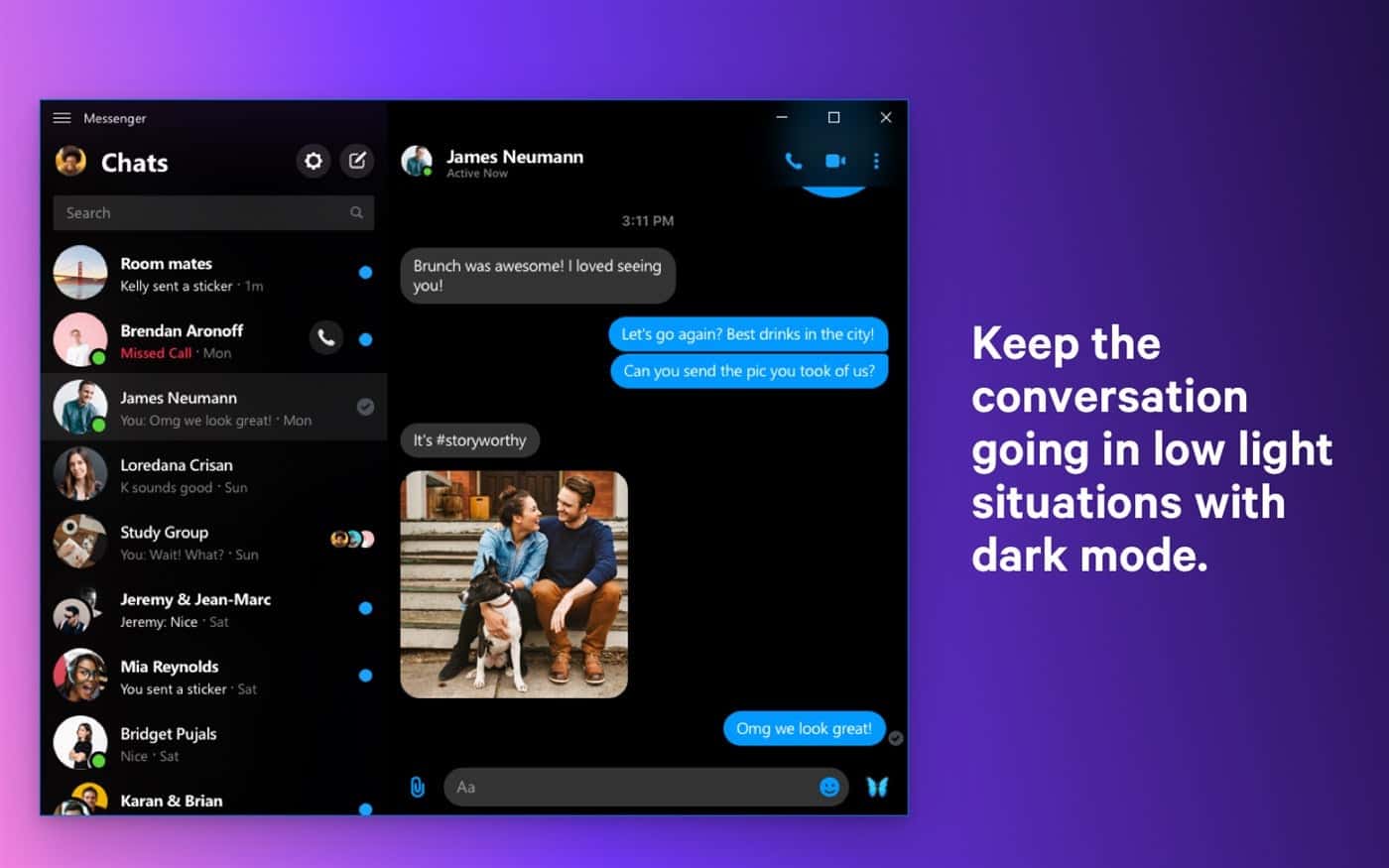 A Desktop Version Of The Facebook Messenger App Is Available