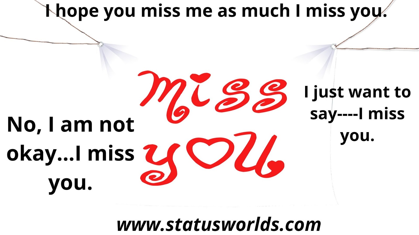 119+ Best Miss You Status & Quotes For The One You Miss Status World