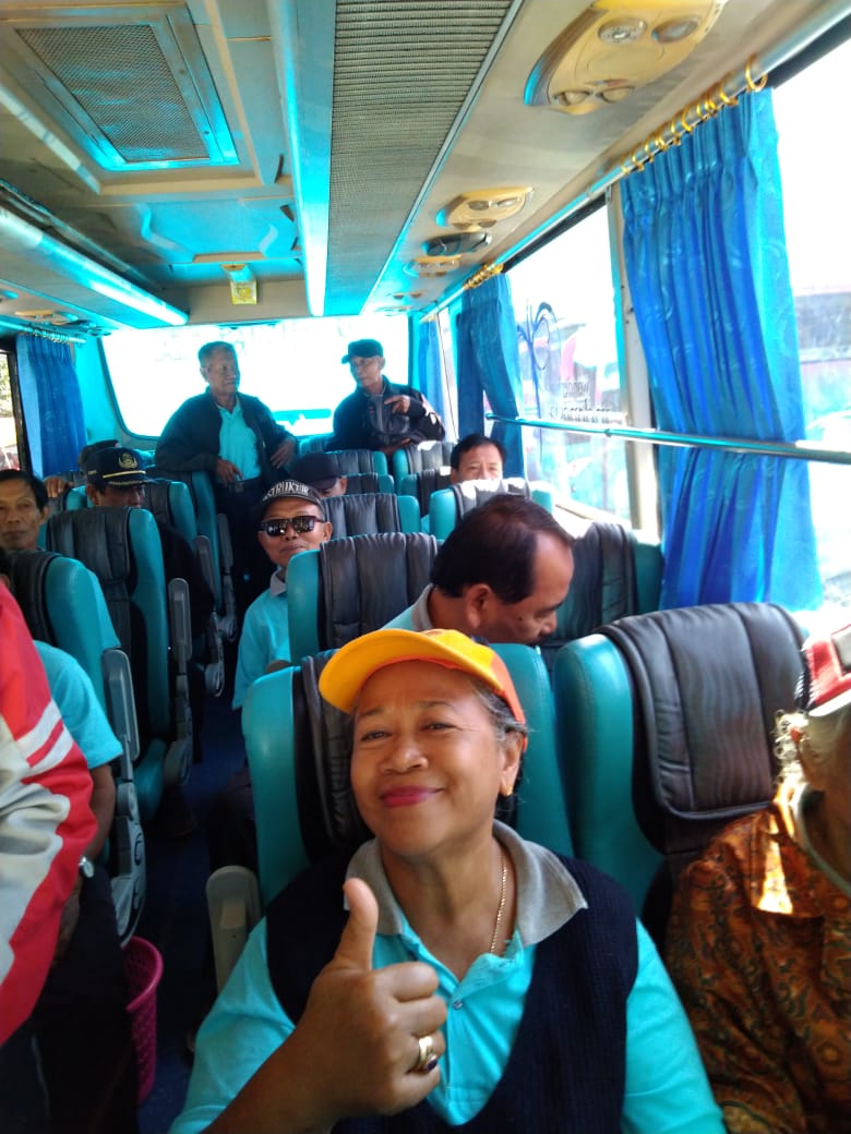 PWRI PLUMBUNGAN SRAGEN ADAKAN HALAL BIHALAL DI KAWASAN WISATA