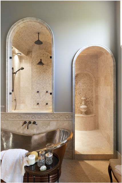 Key Interiors by Shinay: Old World Bathroom Design Ideas