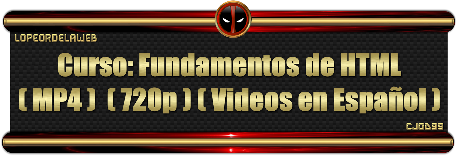 Curso. Fundamentos de HTML videos en Español